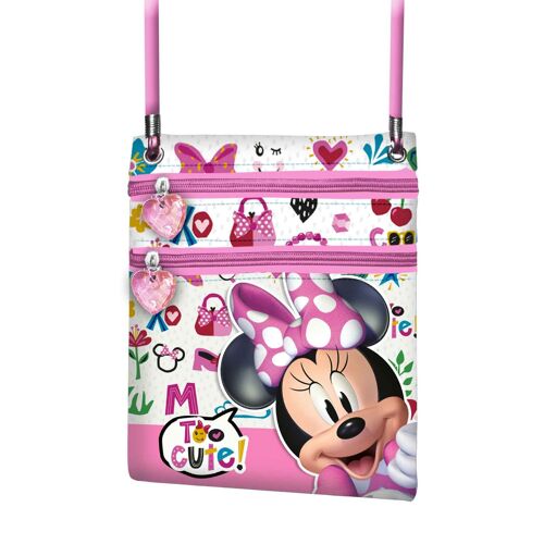 Disney Minnie Mouse Too Cute-Bolso Action Vertical, Rosa