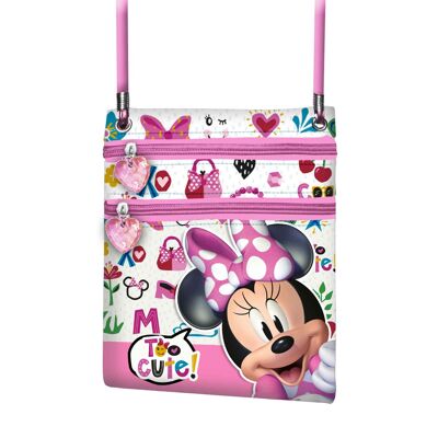 Disney Minnie Mouse Too Cute-Action Vertikale Tasche, Rosa