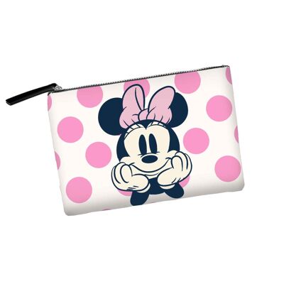 Disney Minnie Mouse Dots-Soleil Toiletry Bag, Pink