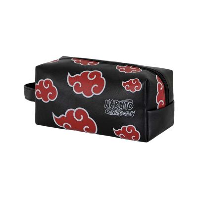 Naruto Clouds-Brick PLUS Travel Toiletry Bag, Black