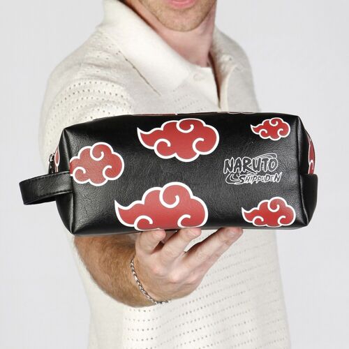 Naruto Clouds-Neceser de Viaje Brick PLUS, Negro