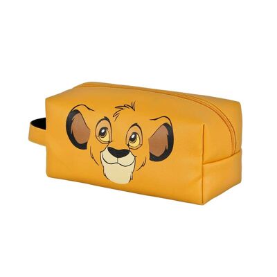 Disney The Lion King Face-Travel Toiletry Bag Brick PLUS, Yellow
