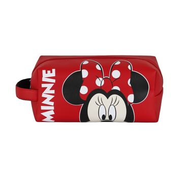Disney Minnie Mouse Curious-Brick PLUS Trousse de toilette de voyage Rouge 2