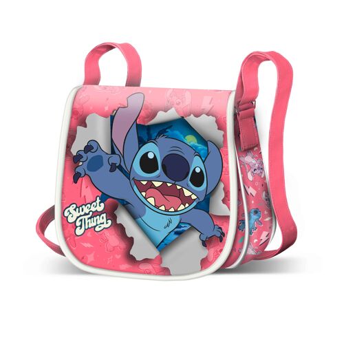 Disney Lilo y Stitch Thing-Bolso Muffin Mini, Rosa