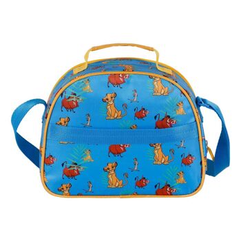 Disney Le Roi Lion Hakuna-3D Sac à goûter Bleu 3