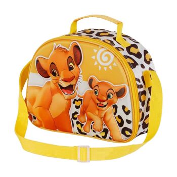 Disney Le Roi Lion Africa-3D Sac à déjeuner Jaune 1