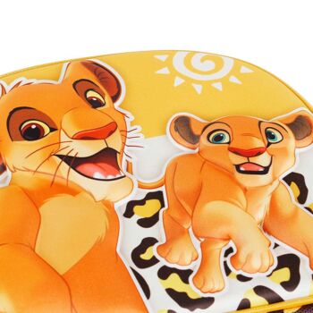 Disney Le Roi Lion Africa-3D Sac à déjeuner Jaune 4