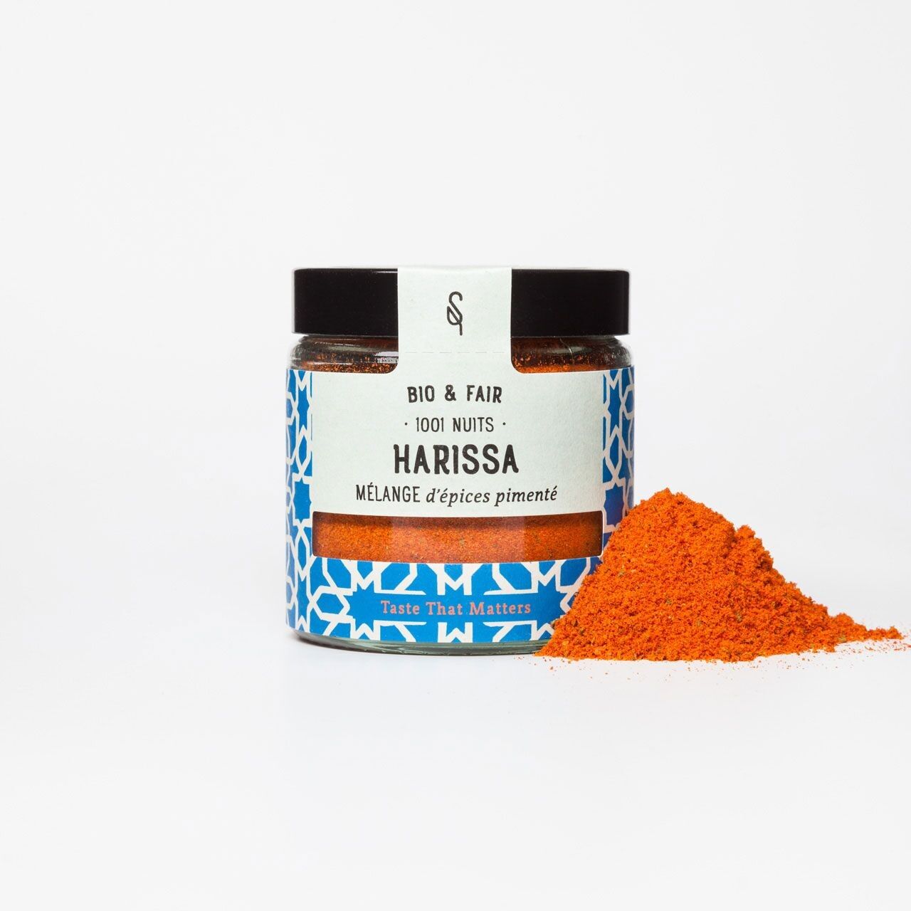 Spezie biologiche Harissa - verrine 120 ml