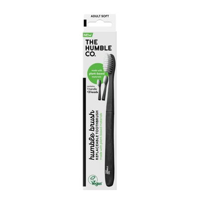 Plant-based toothbrush - Soft 3x heads