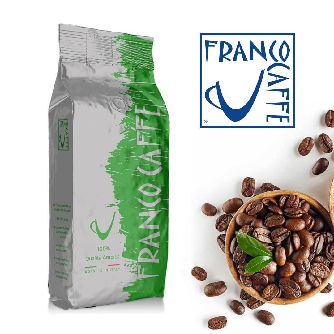 Miscela di Caffè in Grani Etiopia 100% Arabica 1 kg | Espresso Italiano