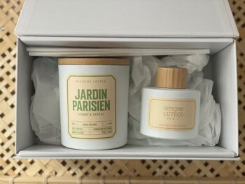 Coffret Cadeau Jardin Parisien -Jasmin & Santal 3