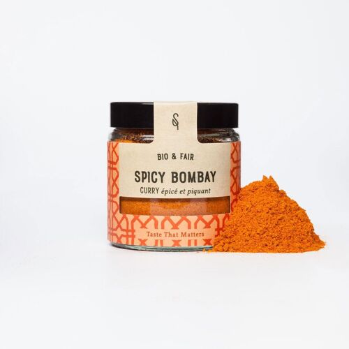 Spicy Bombay curry rouge Bio - verrine 120 ml