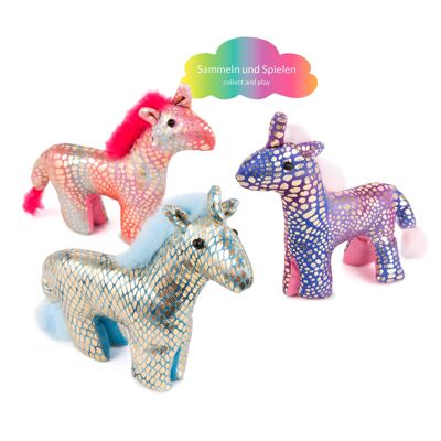 DL SAND ANIMALS UNICORN, 3-WAY SORTED