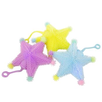 MM FLUFFY LIGHT STAR YOYO, 3 ASSORTIMENTS 1