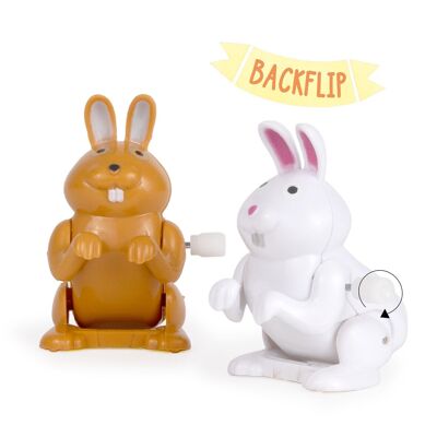 T&F SALTO PULL-UP BUNNY, 2-WAY ASSORTED