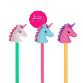 RC GOMME TOPPER LICORNE, 3 ASSORTIMENTS 2