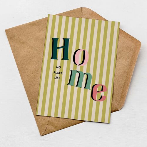 No Place Like Home Card | New Home Greeting Card