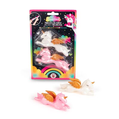 DL UNICORN FINGER SLINGSHOT SET OF 2