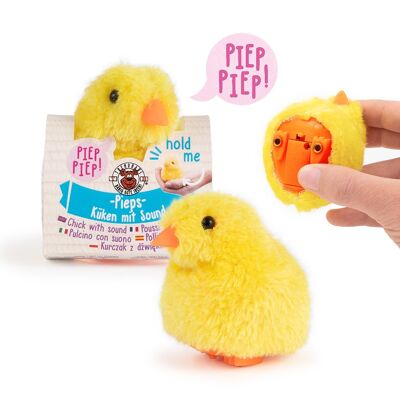 T&F SQUEAK PLUSH CHICK WITH SOUND