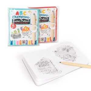 LIVRES DE COLORIAGE ABC MAGIC AVEC CRAYON, 2-F.