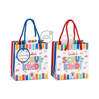 BOLSAS DE REGALO ABC 12,5 X 12,5 X 6,5 CM