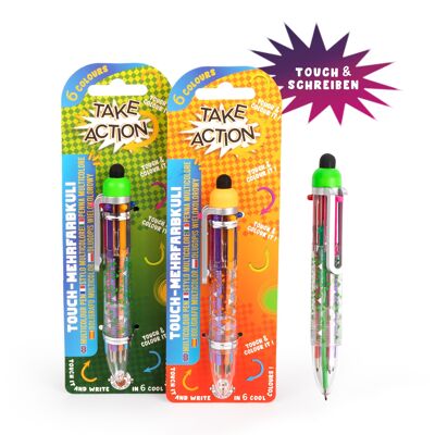 TA TOUCH MULTI-COLOUR PEN 6-COLOUR,