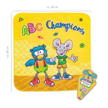 SERVIETTE MAGIQUE ABC CHAMPIONS TISSU DE PEINTURE 4