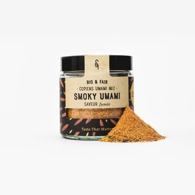 Smoky Umami organic spice - verrine 120 ml