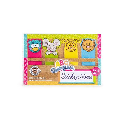 ABC CHAMPIONS STICKY NOTES SET OF 4