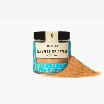 Cannelle Ceylon moulue Bio - verrine 120 ml 1