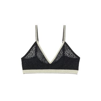 Brassière Dentelle - Noir Lurex 8