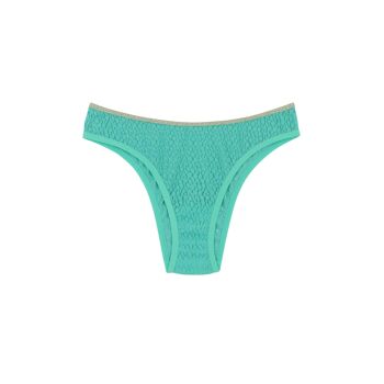 Culotte Dentelle - Menthe Lurex 13