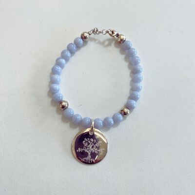 Blue Chalcedony Secret Bracelets