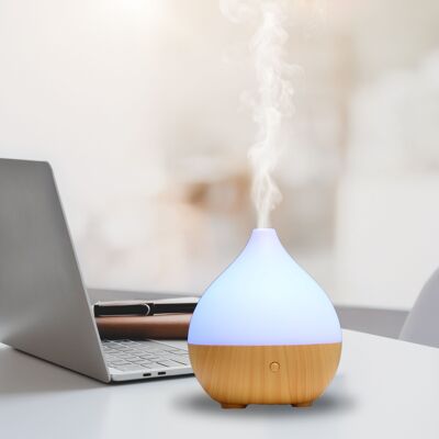 USB-Ultraschall-Diffusor - Leo - Mehrfarbige LED-Beleuchtung - Modern und diskret - Dekorationsgeschenkidee