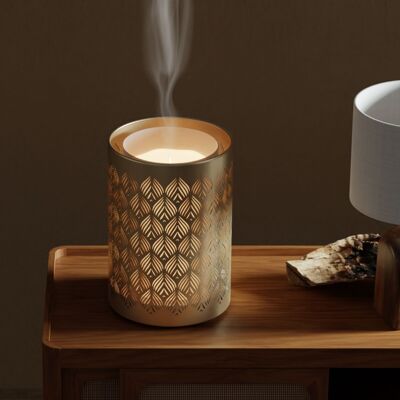 Ultrasonic Diffuser - Vienna - Multifunction Diffusion with Remote Control - Metal and Glass - Home Fragrance - Decorative Object