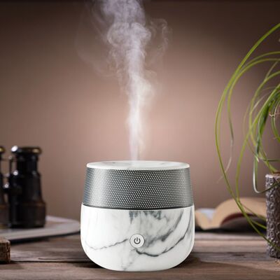 Ultraschall-Diffusor – Kailo – Marmoreffekt – originelles Design – kompakt und leise – Aromatherapie-Dekorationsobjekt