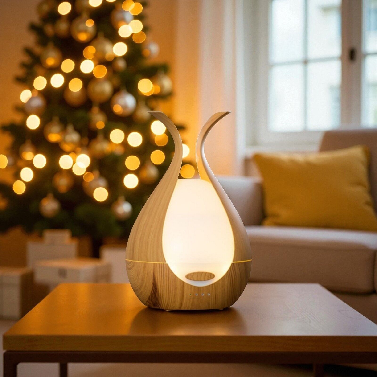 Difusor de aceites esenciales Medusa – Difusor ultrasónico para aromaterapia y fragancias ambientales – Diseño moderno y compacto – Idea de regalo