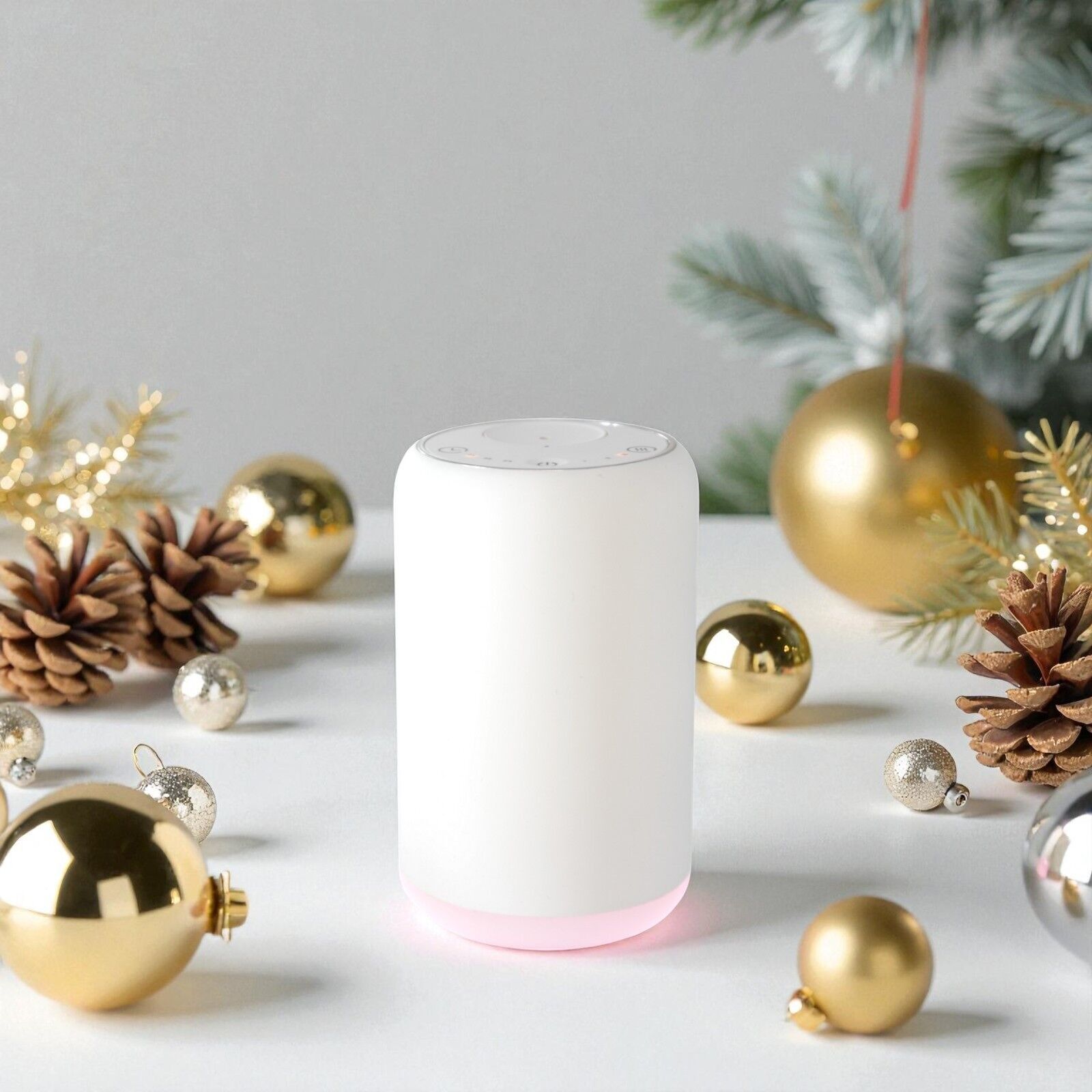 Emisora ​​Inalámbrica Movisia v.2 - Difusor de Nebulización con Batería Recargable - 9 configuraciones diferentes - Ideal para Aromaterapia