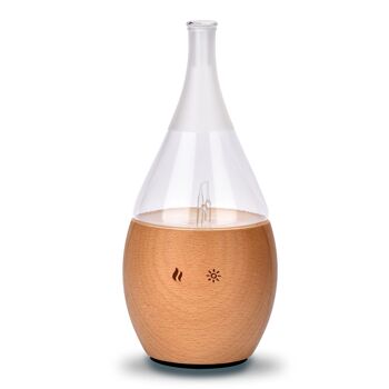 Diffuseur par Nébulisation – Bolea – Bouton Tactile – Bois & Verre - Cadeau Aromathérapie – Idée Décoration 15