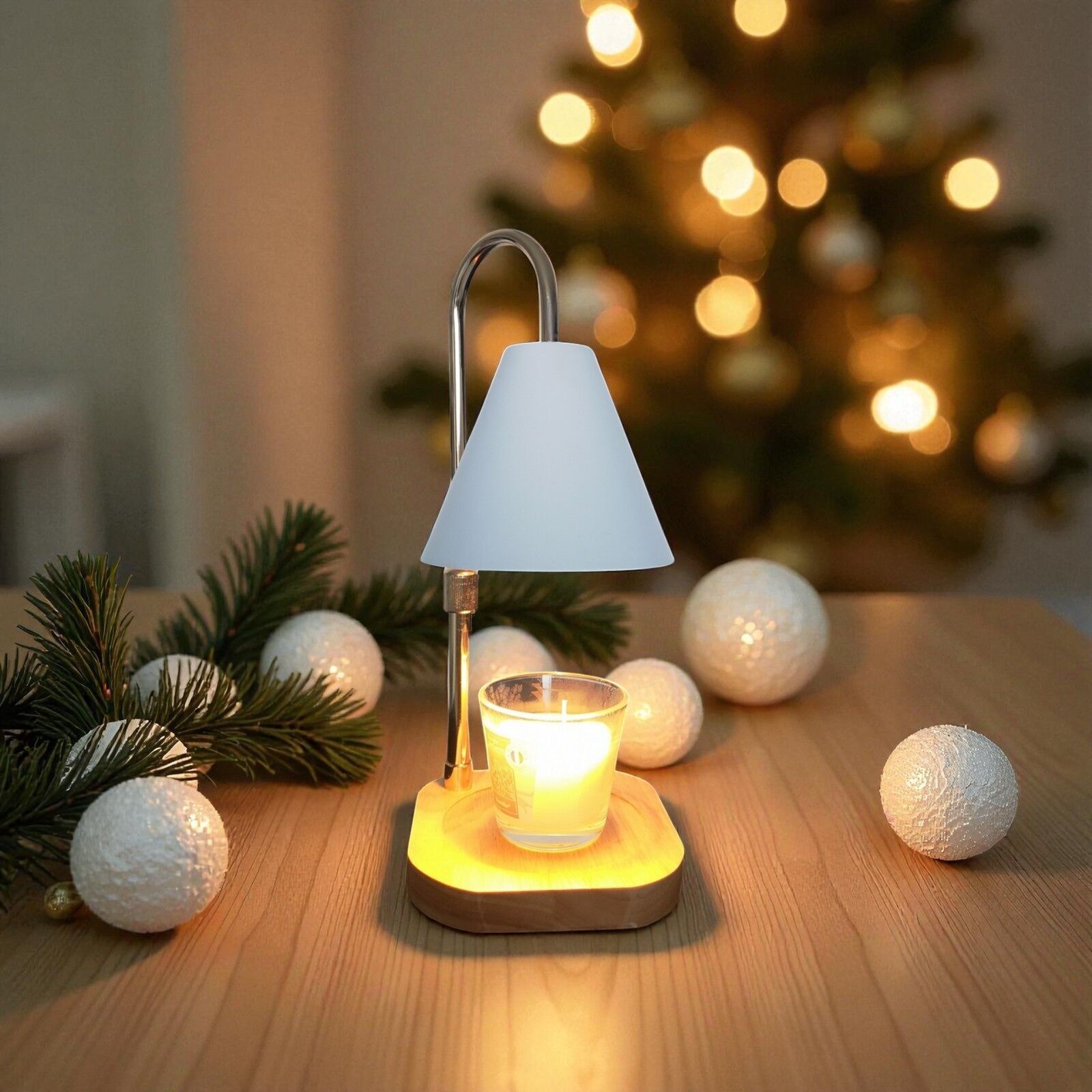 Candelia Duftkerzen-Diffusor für Kerzen mit sanfter Hitze – rauchfreie und langlebigere Kerzen-Diffusor-Lampe