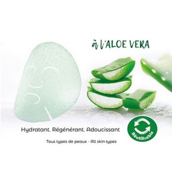 Masque Visage Hydratant Konjac 100% naturel - différents modèles au choix 2
