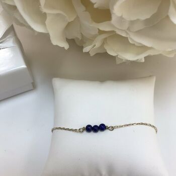 Bracelet de Julia  lapis lazuli 1