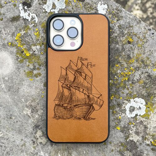 Leather iPhone Case – Ship