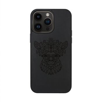 Coque iPhone en cuir – Alpaga 6