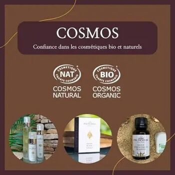 COFFRET CADEAU 5 SAVONS VÉGÉTAUX AVEC SHAMPOING SOLIDE COSMOS NATURAL 6