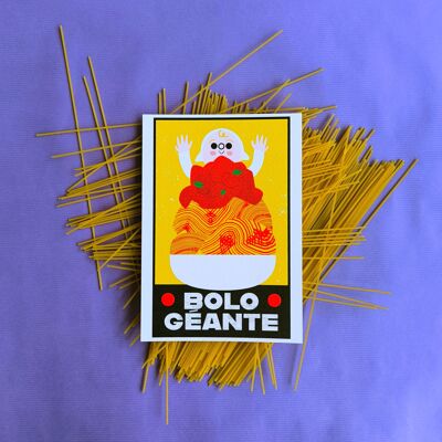 poster A5 : Bolo géante