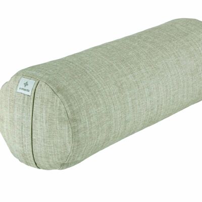 Buckwheat Hull Bolster Round (light green)