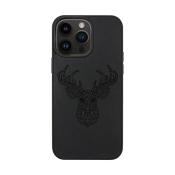 Coque iPhone en cuir – Cerf 6