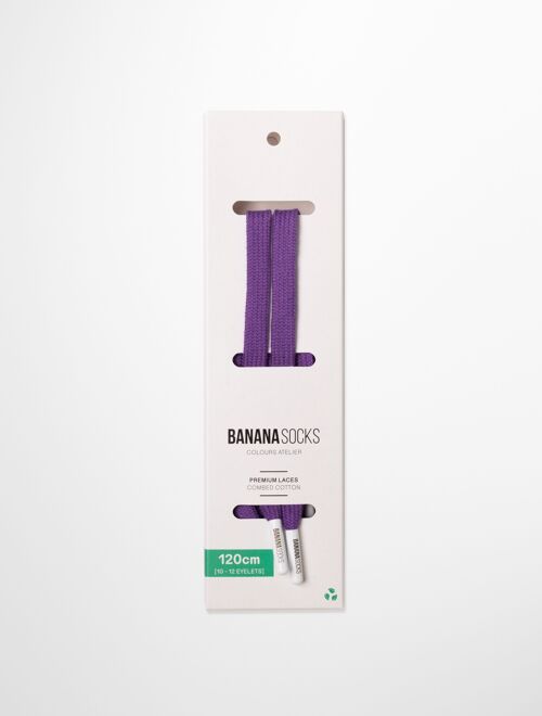 Shoelaces Essential - Plum Regal - Purple