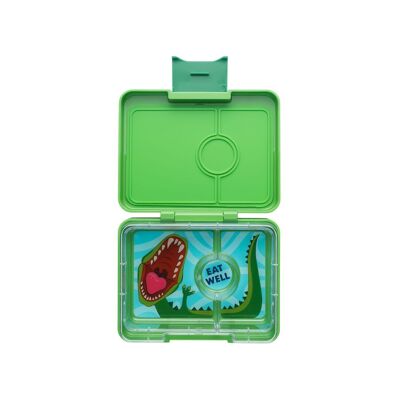 Yumbox Snack Bento Lunchbox 3-teilig auslaufsicher - Jurassic Green / Dinosaur